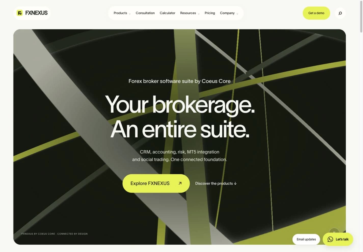 FX Nexus public website